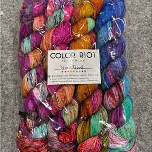 Hue Locox Color Riot Multicolor Yarn Set mini skein set 4x 50gm